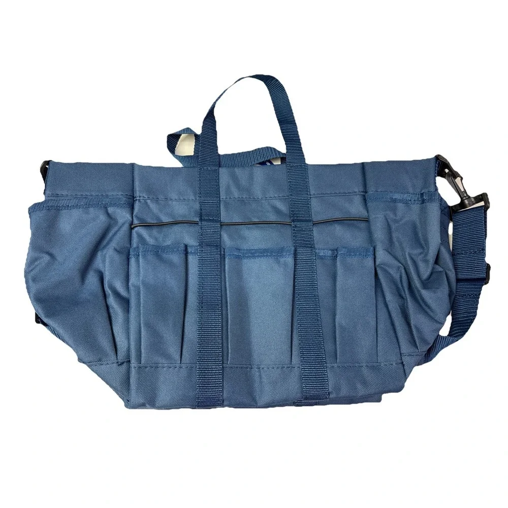Dura-Tech Deluxe Grooming Tote Organize Grooming Essentials‎ Navy 3j